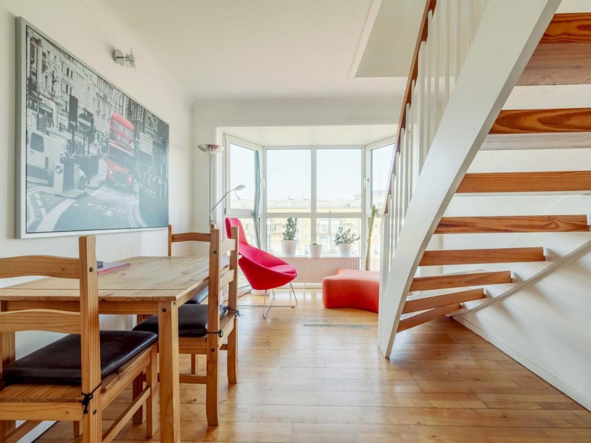 Sunny Maisonette With Views Over Canary Wharf, 伦敦 外观 照片