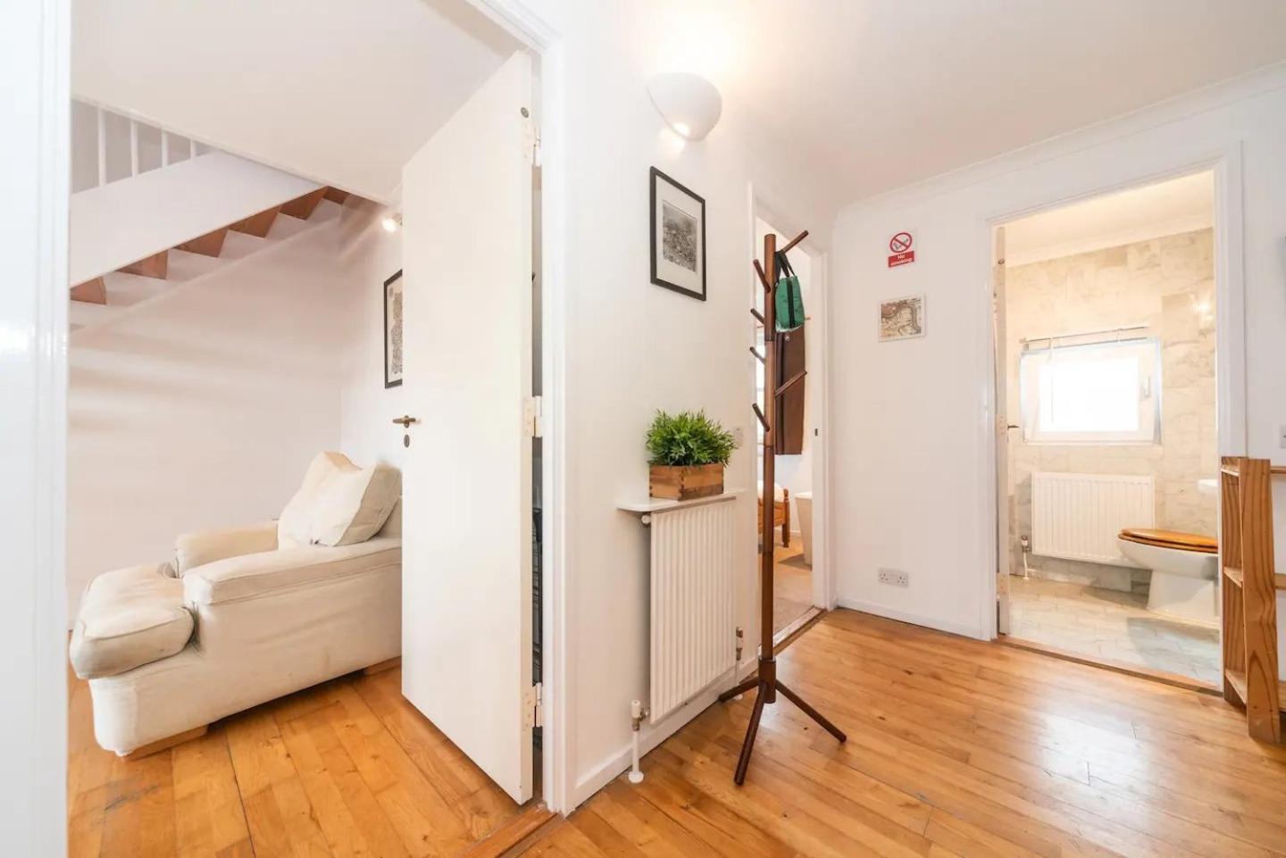 Sunny Maisonette With Views Over Canary Wharf, 伦敦 外观 照片